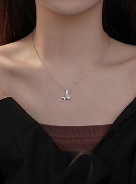 奢小众女轻蝴蝶结设计通勤蝶梦