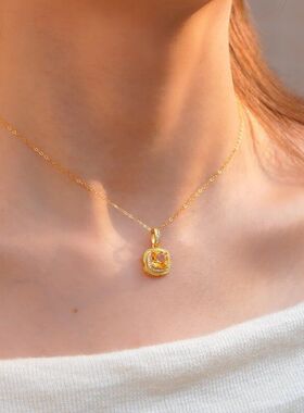 配饰链锁骨爆款方糖小红书网红