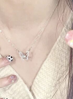 链风ins项链蝴蝶女时尚锁骨设计