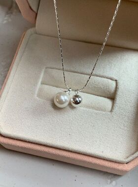 闺蜜礼新款法式批发圆球简约链