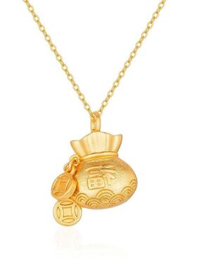 福袋福袋时尚项链锁骨设计锆石