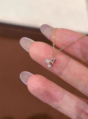 块颈链锁骨高级感项链女款链小众