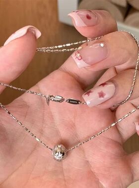 星芒新款锁骨链万花筒一件项链