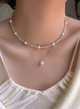 轻奢送女简约女友足银ins999法式