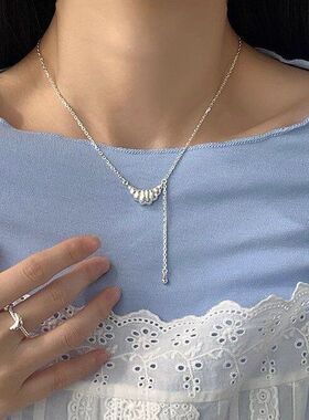 ins新款吊坠批发甜美风网锁骨女