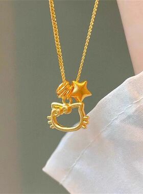 链猫镂空甜美蝴蝶结爆款kitty小