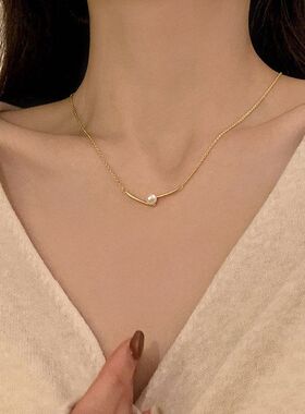 设计感时尚项链链女韩版小众筷子