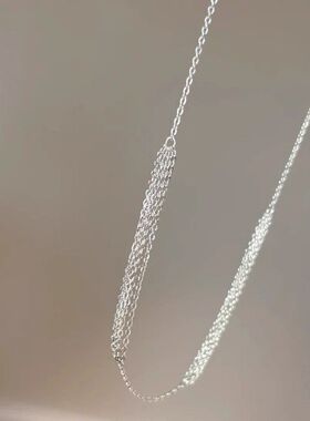 小众设计锁骨璀璨时尚轻奢风冷淡