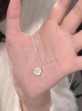 贝壳项链设计吊坠珍珠奢小众链