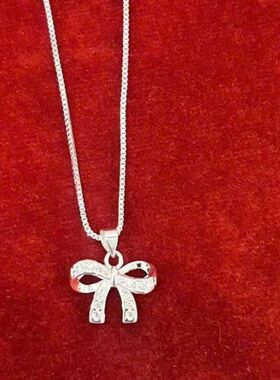 锁骨项链链满钻新款批发吊坠网