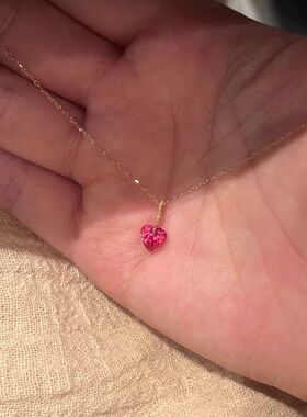 高级感项链气质爱心新轻奢百搭