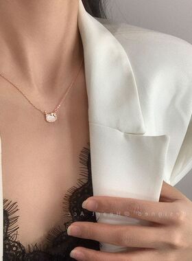 项链女带批发小猫可爱感KT链凯迪