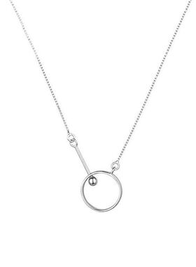 圆环旭日红链网饰品高级简约风