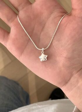 设计小星星高级感链女ins甜美