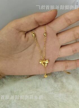 蝴蝶结在逃公主女友送ins系列金