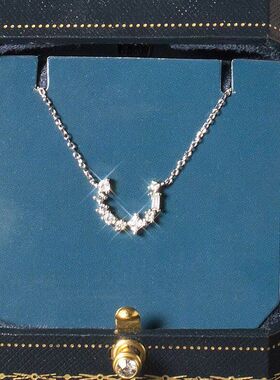 气质项链时尚设计马蹄型U高级感链厂家直销锁骨女小众轻奢