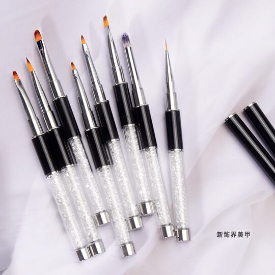 Nail Art Crystal Diamond Light Therapy Carving and Colorful Painting