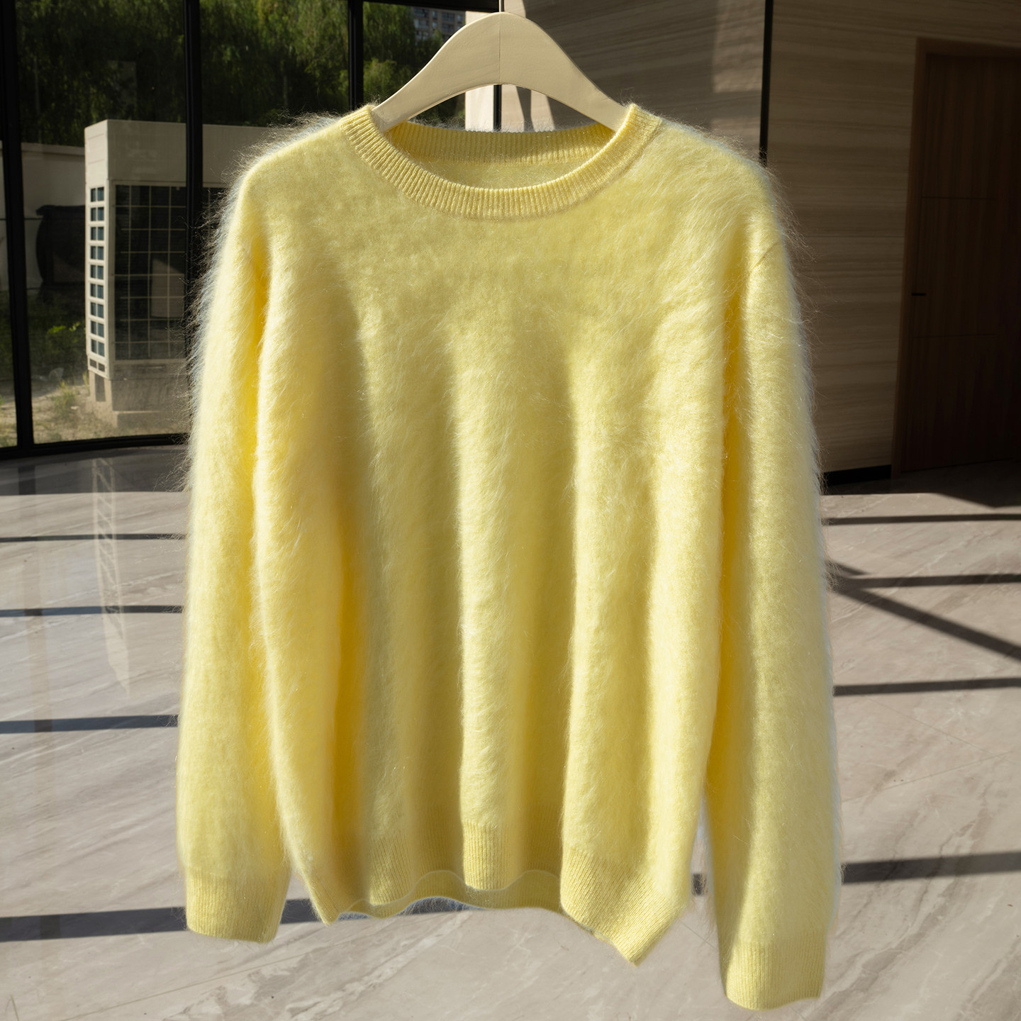 秋冬基础款圆领拉绒羊绒衫女100%山羊绒针织打底衫长袖保暖毛衣,淘宝优惠券,粉丝福利购,淘宝优惠卷