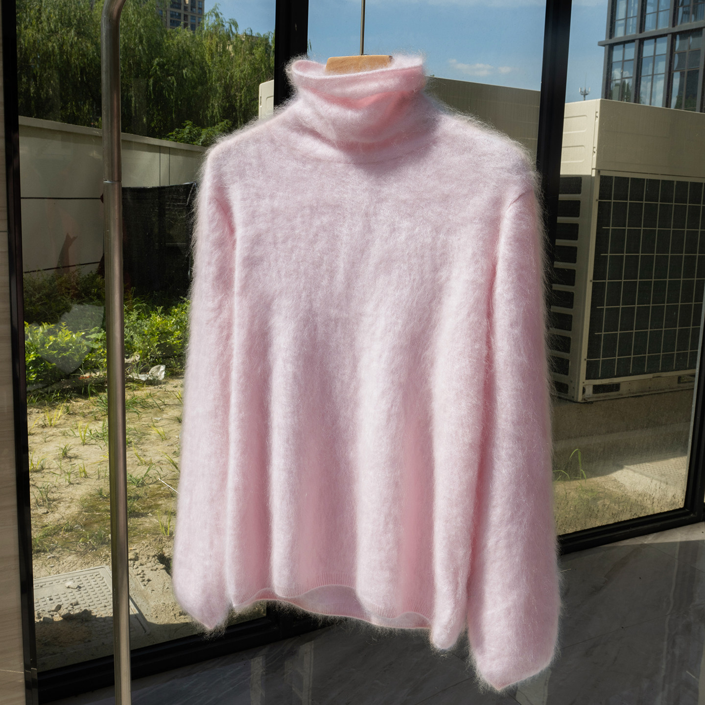 秋冬款高领拉绒羊绒衫女100%山羊绒针织打底衫长袖保暖堆堆领毛衣,淘宝优惠券,粉丝福利购,淘宝优惠卷