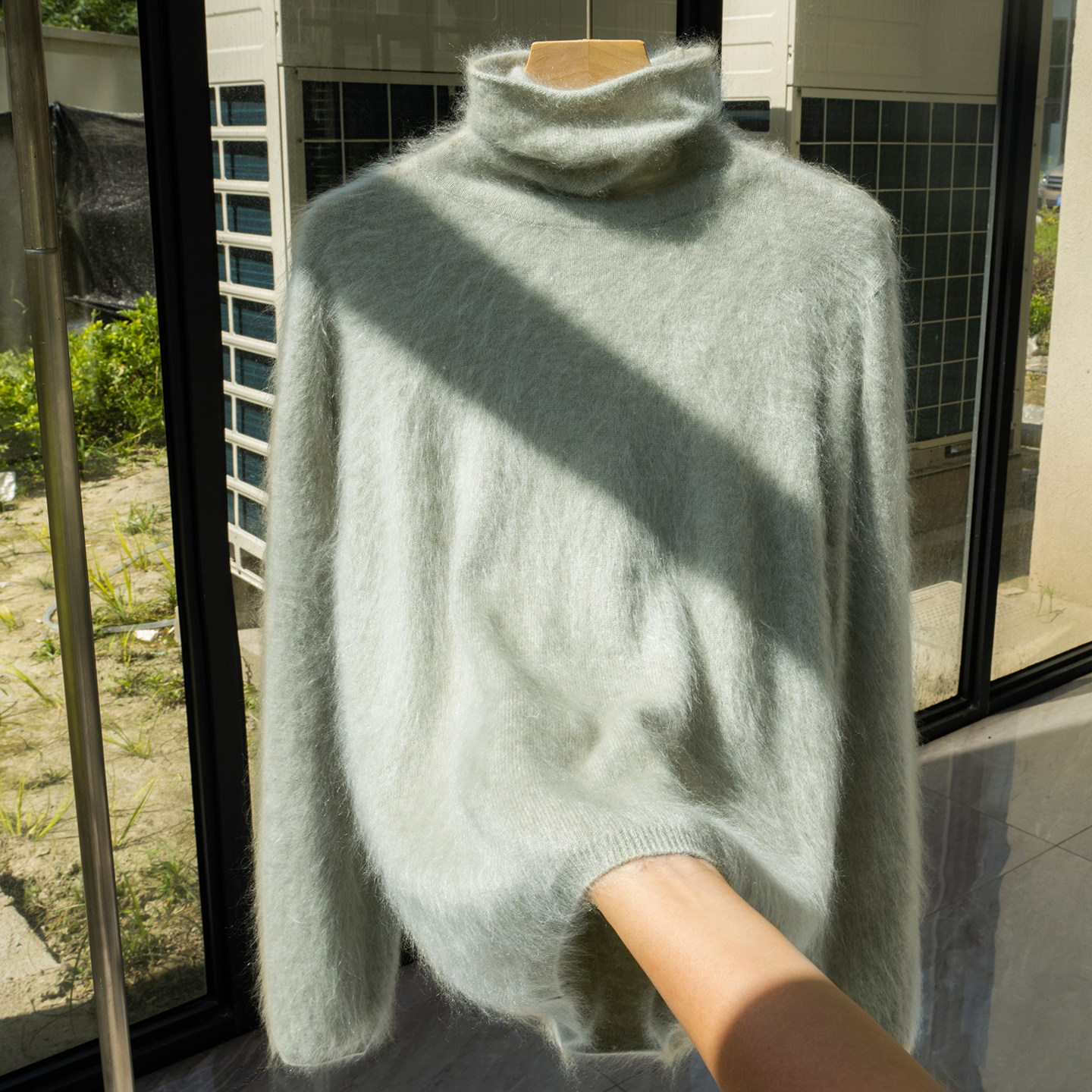 秋冬款高领拉绒羊绒衫女100%山羊绒针织打底衫长袖保暖堆堆领毛衣,淘宝优惠券,粉丝福利购,淘宝优惠卷