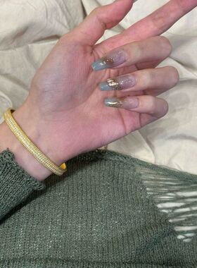 XBKS925纯银法式滚边圆珠满钻手镯时尚轻奢气质满天星高级感手饰