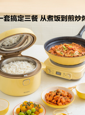 北鼎不锈钢内胆电饭煲乔迁礼套组
