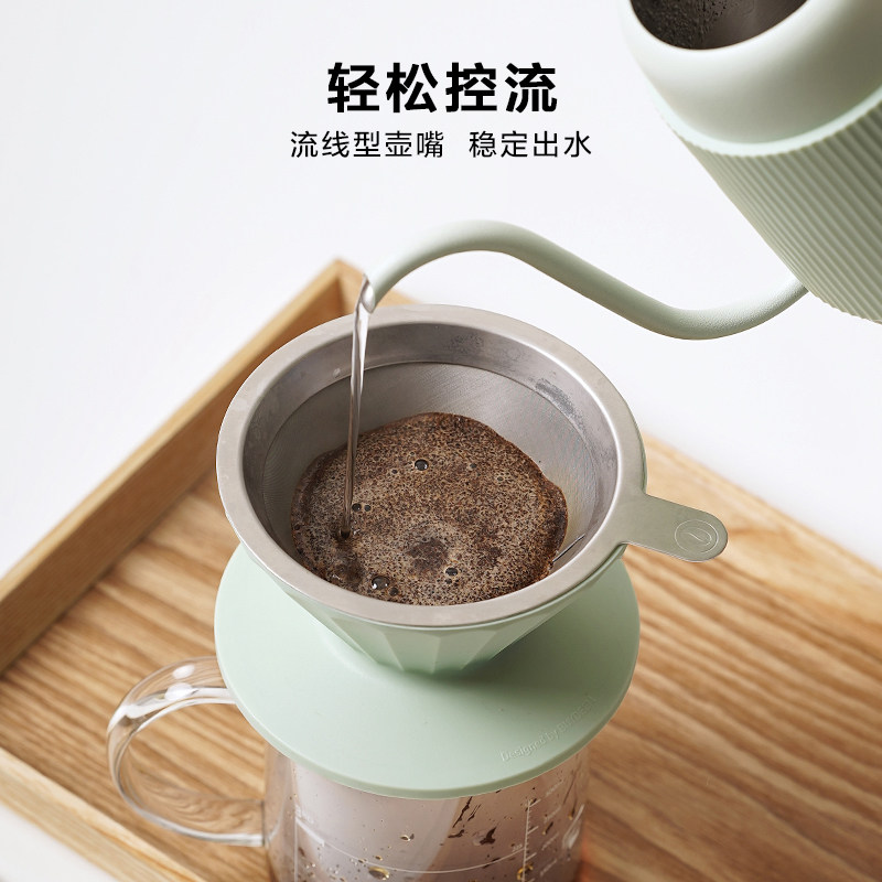 【新品上市】北鼎手冲咖啡壶套装挂耳 buydeem北鼎咖啡壶