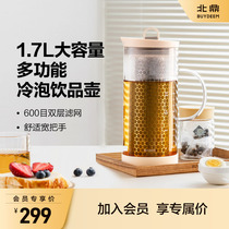 (Member Priority Purchase) Coffee Cold Brew Pot Almond White