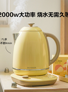 【补贴15%】北鼎调温电热水壶家用不锈钢烧水壶自动保温泡茶K740C