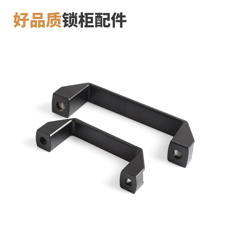 加厚铝合金黑色尼龙拉手LS522柜门把明装工业设备工具箱机床拉手,淘宝优惠券,粉丝福利购,淘宝优惠卷