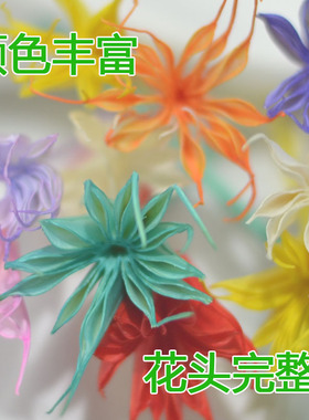 八角花包短枝永生手工材料玻璃罩