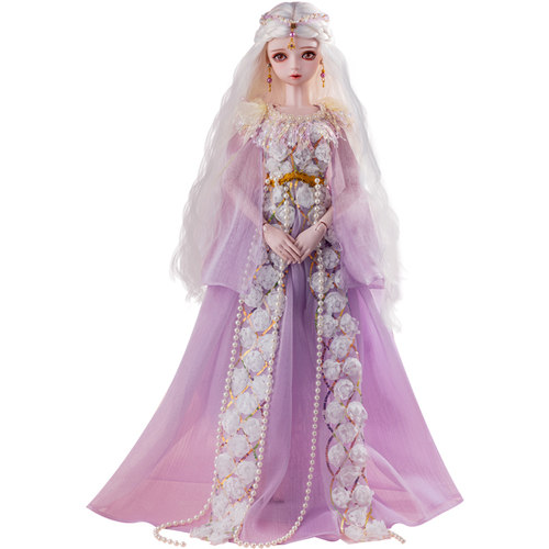洋娃娃60厘米公主人偶芭大sd十二星座美人鱼娃娃玩具女孩正版bjd - 图3