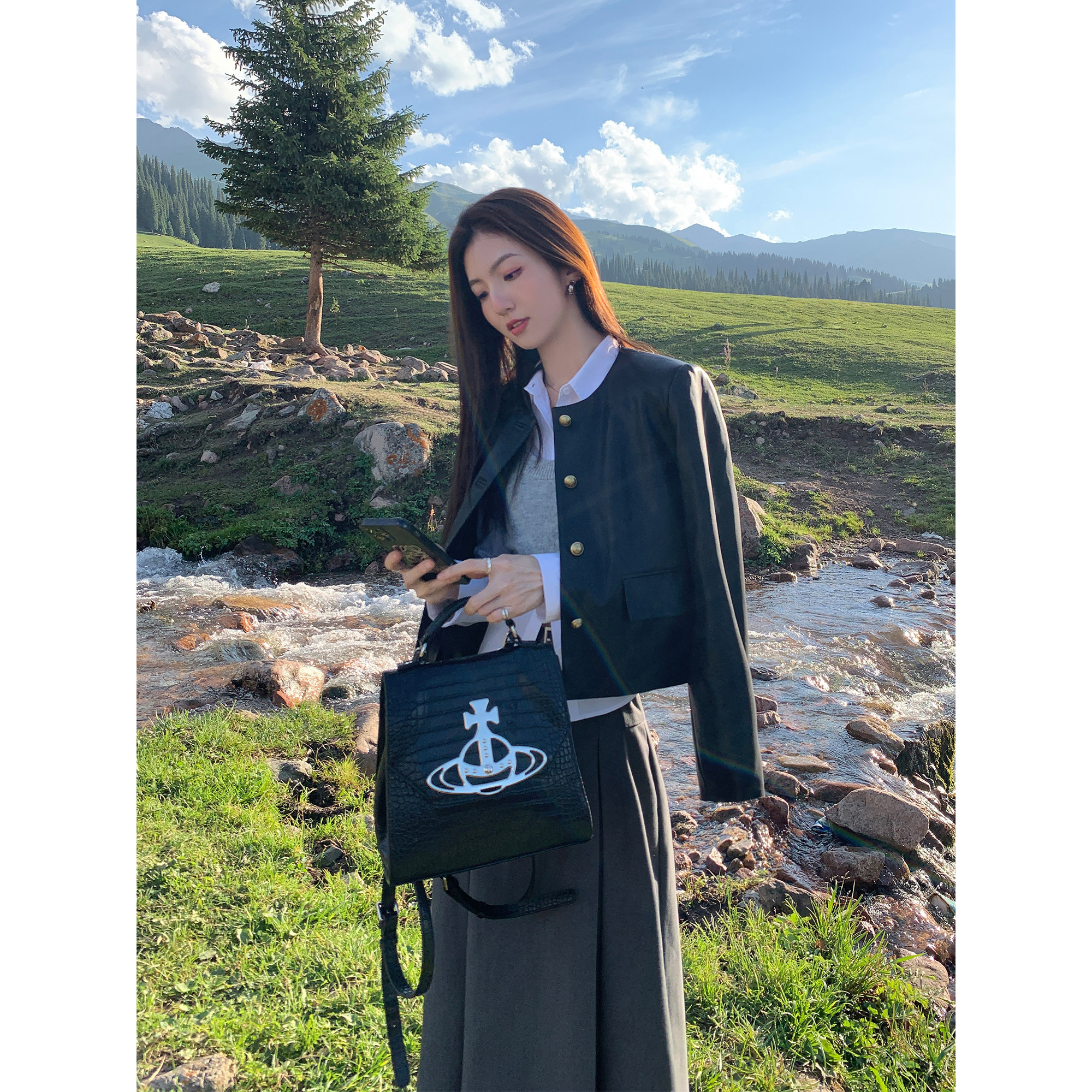 MULVAN 【现货7折】黑色pu皮衣短外套女秋冬高级感复古气质上衣,淘宝优惠券,粉丝福利购,淘宝优惠卷