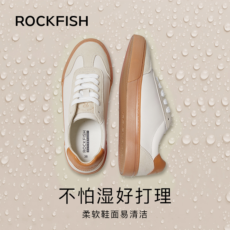 Rockfish英国901不怕湿德训轻运动撞色休闲鞋板鞋 - 图0