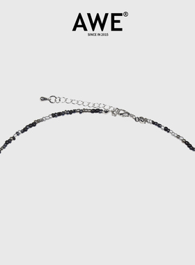 AWE琉璃小花串珠项链杨幂同款