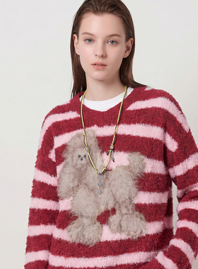 AWE穆祉丞同款鸢尾花编绳项链女