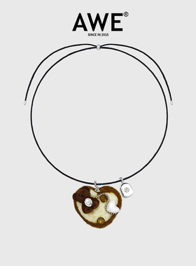 AWE学生党毛衣链女长款秋冬百搭