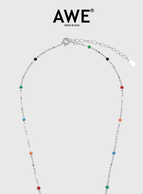 AWE官方S925纯银情侣圣诞款项链