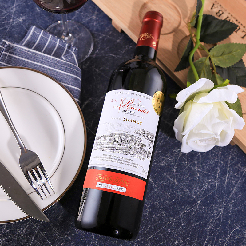 圣芝红酒 法国进口红酒梅多克中级庄波尔多AO