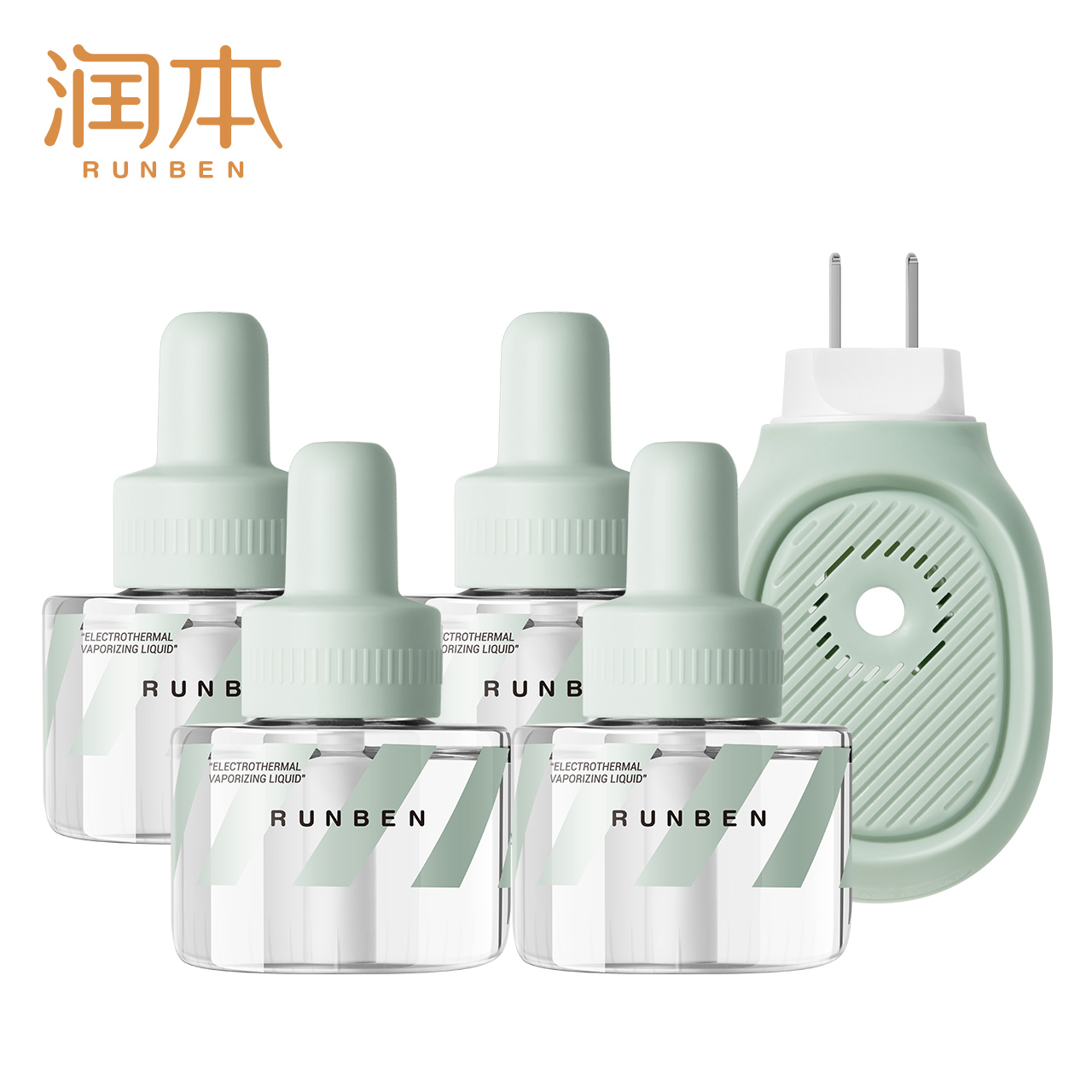 润本电蚊香液无味婴儿孕妇定时母婴 润本蚊香液