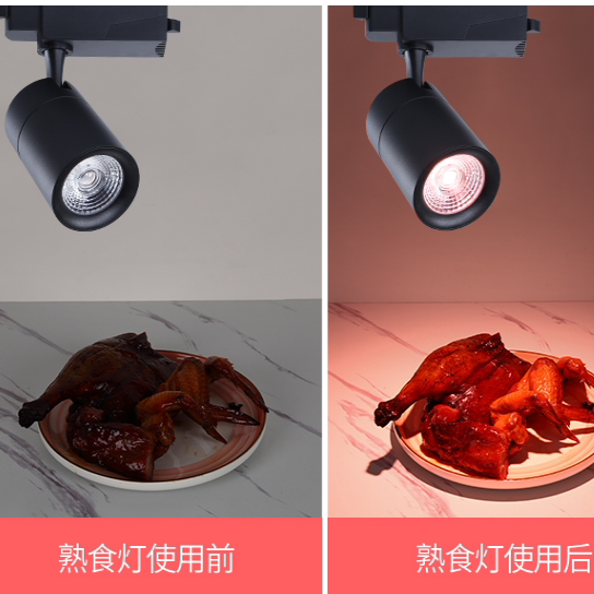 生鲜灯led水果店熟食灯猪肉红光蔬菜灯卤菜水产灯轨道射灯彩色灯,淘宝优惠券,粉丝福利购,淘宝优惠卷