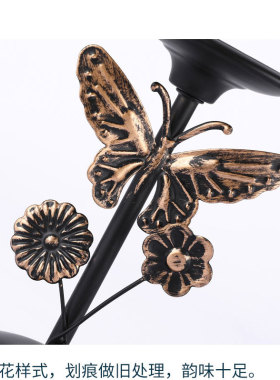 创意金属蜡烛台 浪漫烛光晚餐道具简约家居装饰品样板间软装摆件