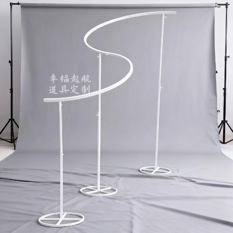 婚庆铁艺道具异型S架阶梯状婚礼布置迎宾区贝母片装饰线帘架子,淘宝优惠券,粉丝福利购,淘宝优惠卷