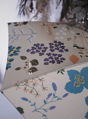 日本新款作家晴雨伞繁花