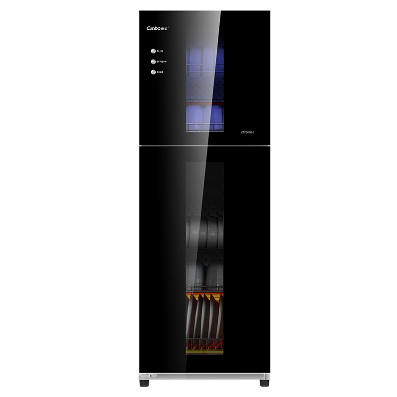 康宝G系列家用商用厨房立式不锈钢高温二星酒杯碗筷柜刀具消毒柜