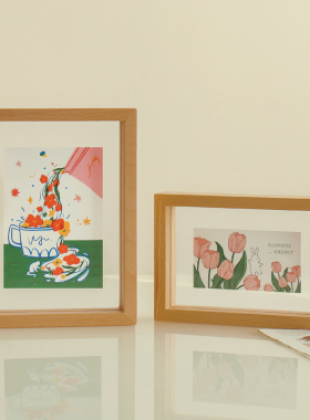 各种标本展示框进口榉木材质