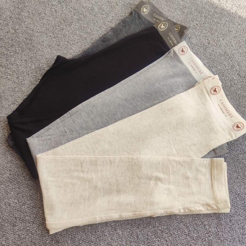 【超薄软糯】秋冬女士克什米尔羊绒保暖裤 高弹发热德绒秋裤打底