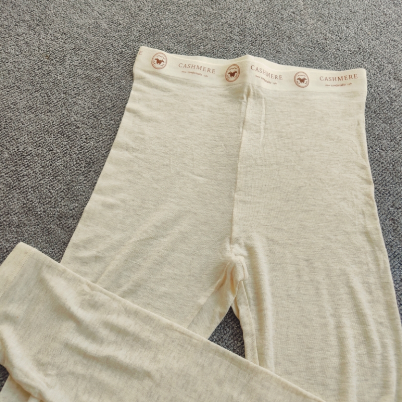 【超薄软糯】秋冬女士克什米尔羊绒保暖裤 高弹发热德绒秋裤打底