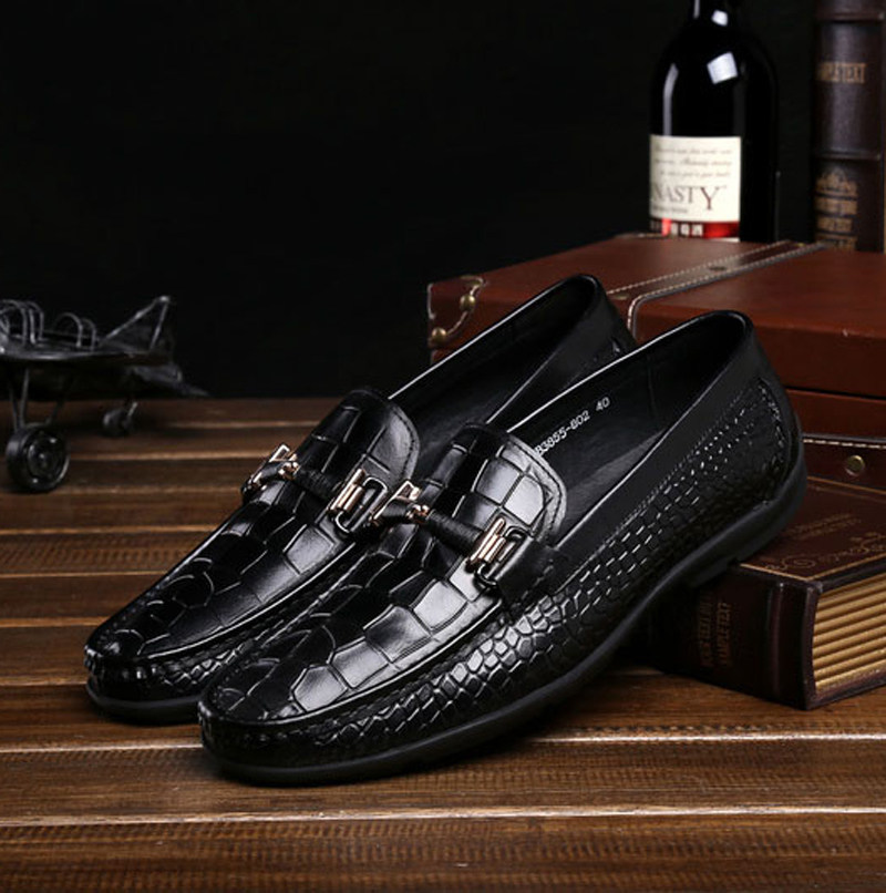 乐福鞋英伦男士休闲鞋石头纹帆船鞋真皮透气男豆豆鞋男潮流男鞋子,淘宝优惠券,粉丝福利购,淘宝优惠卷