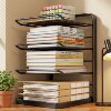 Subject classification storage rack multi-layer book storage rack